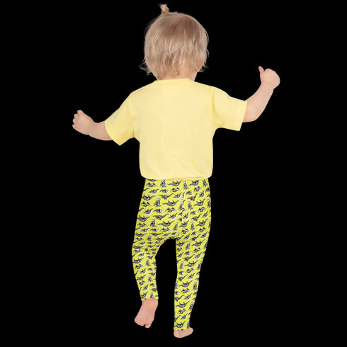 Dino Fossils Print - Kids Leggings