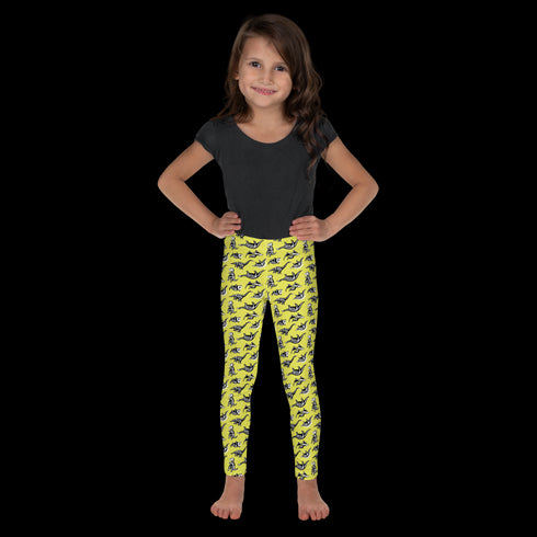 Dino Fossils Print - Kids Leggings