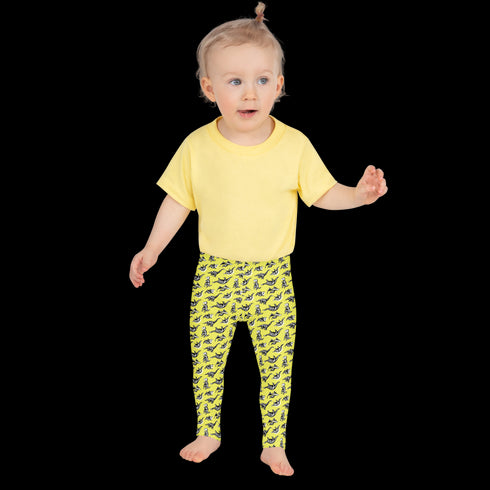 Dino Fossils Print - Kids Leggings