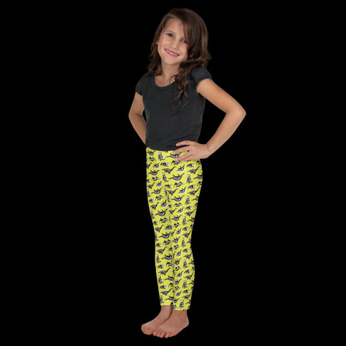 Dino Fossils Print - Kids Leggings