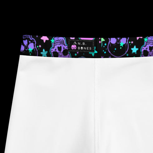 Neon Space Skulls - Kid's Leggings