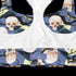 Skulls at Dusk - Longline Sports Bra