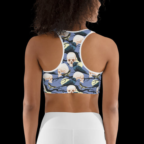 Skulls at Dusk - Sports Bra