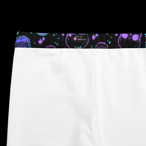 Neon Space Skulls - Youth Leggings