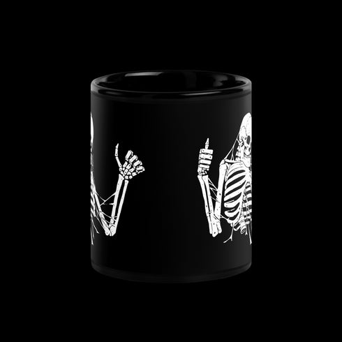 Positive Vibes - Black Mug