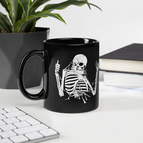 Positive Vibes - Black Mug