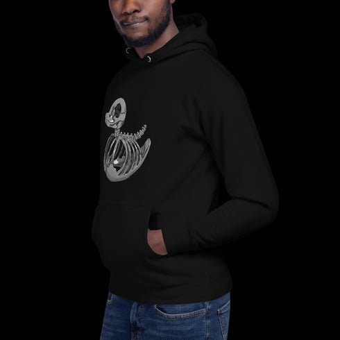 Silver Rubber Ducky - Adult Hoodie