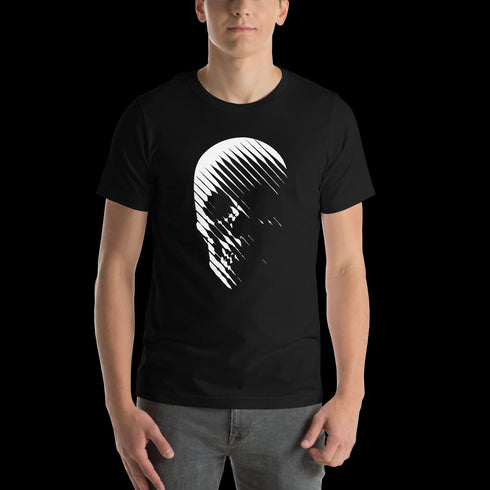 Shadow Lines Skull - Adult Tee