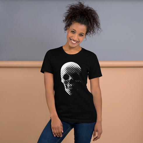 Shadow Lines Skull - Adult Tee