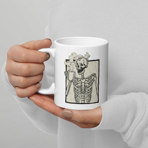 Framed with Coffee - White Mug