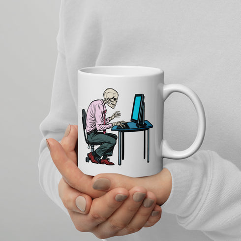 Working 9 to 5 - White Mug