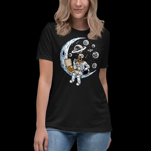 Astro Pizza - Women's Relaxed Tee